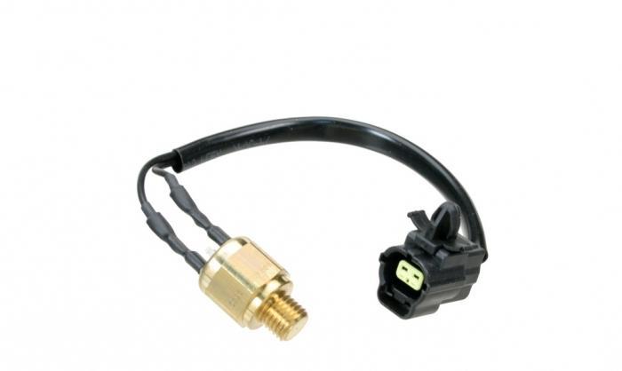 How does the coolant temperature sensor work?
