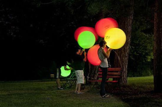 Glowing ball for your business