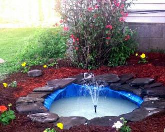 Decorative pond from the tire with your own hands (photo). How to make a pond out of a tire with your own hands