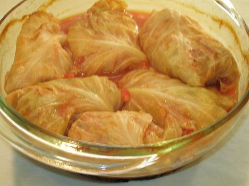 How to calculate the calorie content of cabbage rolls
