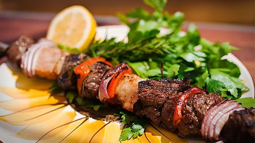 Shish kebabs: recipe