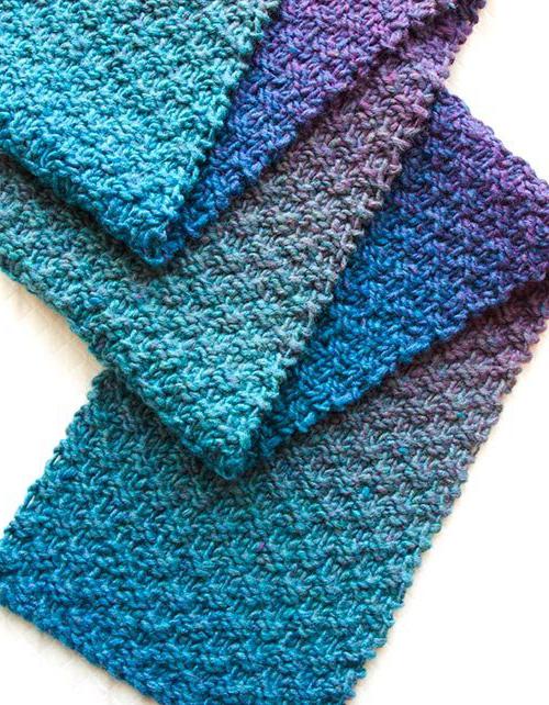 knit a scarf 