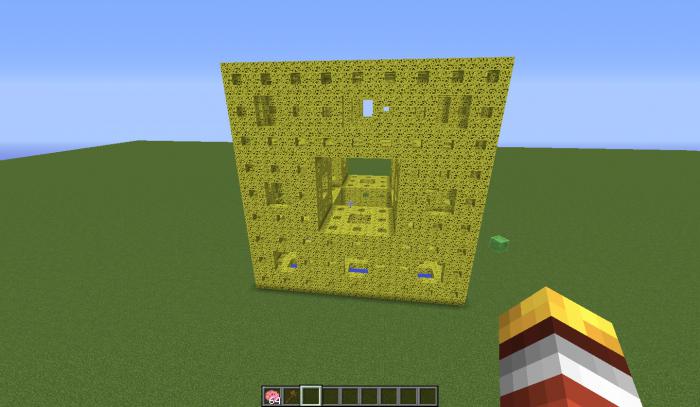 Details about why a sponge is needed in the "Maincrafter"