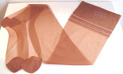 kapron stockings with a seam