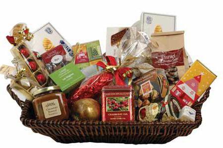 New Year's gift baskets 