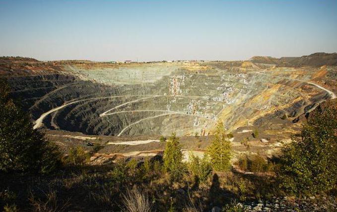 The Sibaysky quarry is the second largest quarry in the world