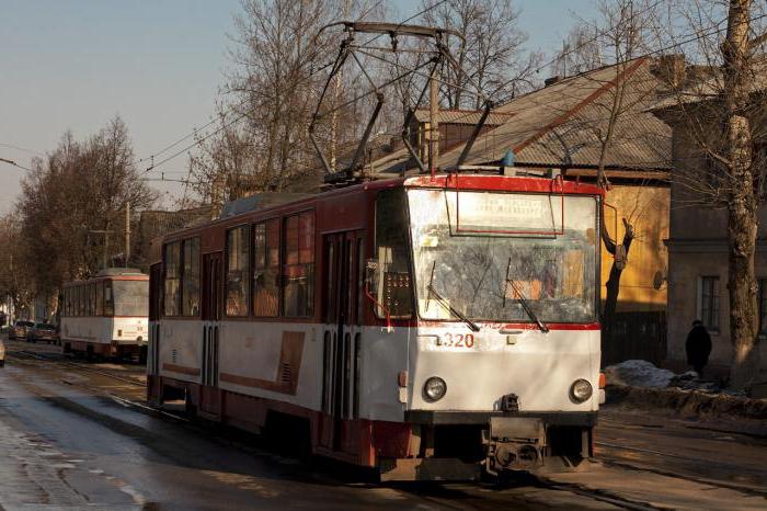 Timetables for trams in Tula
