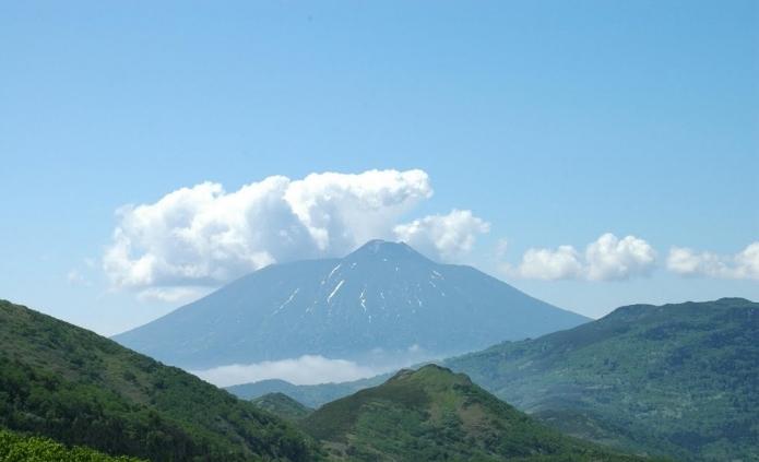 Volcano Tyatya - the fire-breathing mountain of Kunashir Island
