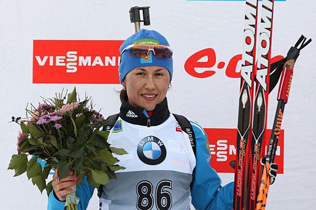 Daria Virolainen is a talented Russian biathlete