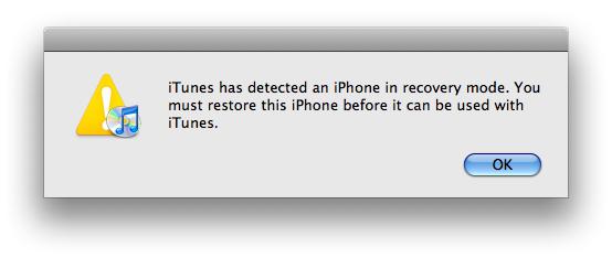 How to enable iPhone recovery mode?