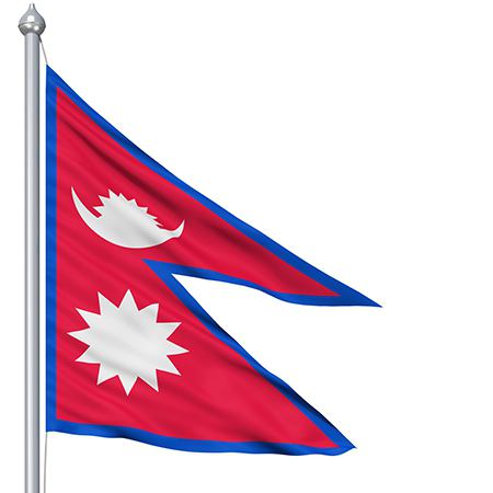 Flag of Nepal: view, meaning, history
