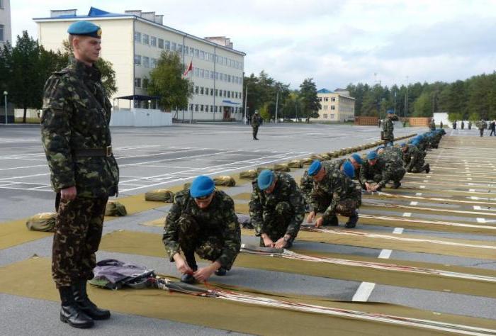 Highly mobile landing troops (airborne troops) of Ukraine